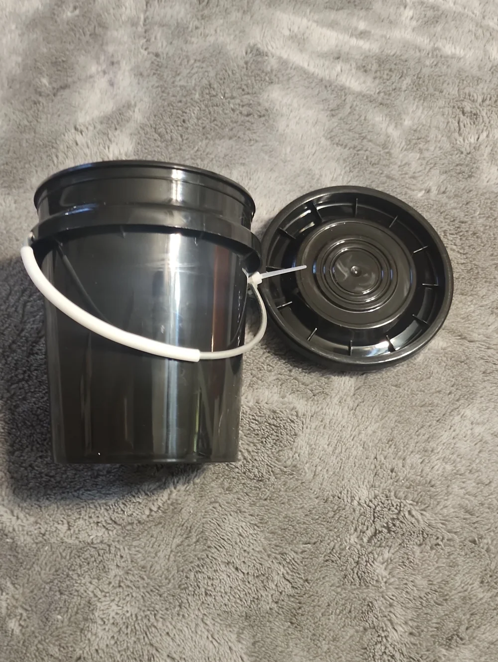 Mini Buckets! Orange & Black